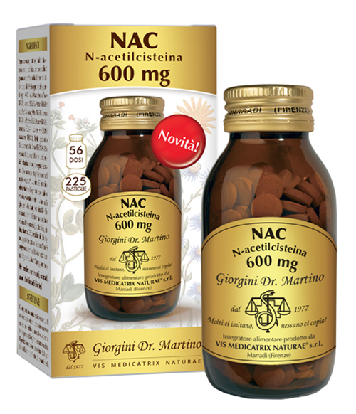 Dr. Giorgini Nac Integratore Per il Benessere Respiratorio 225 Pastiglie