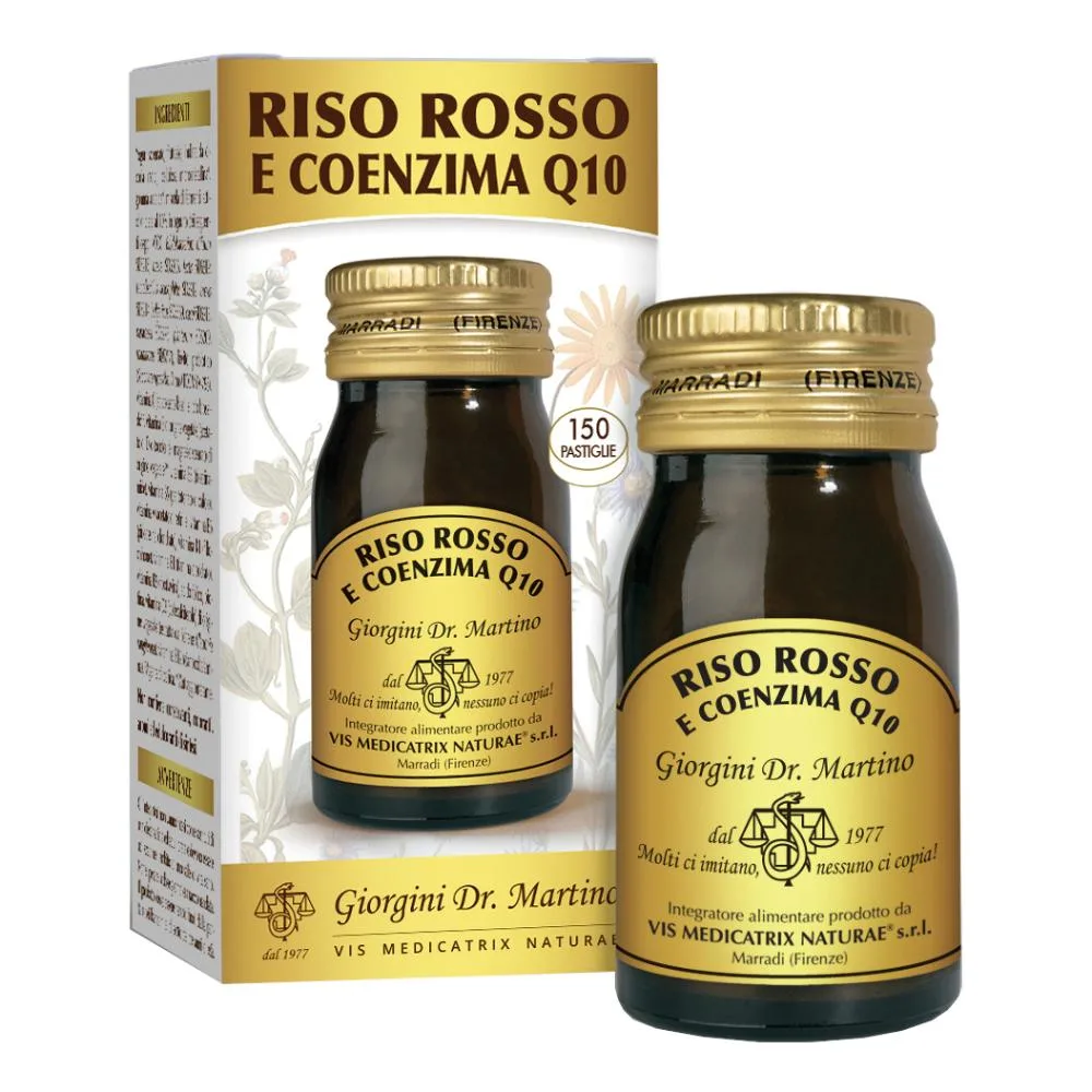 Riso rosso e coenzima q10 30 g 150 pastiglie
