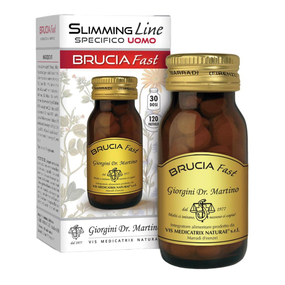 Brucia fast uomo 120 pastiglie — confronto prezzi