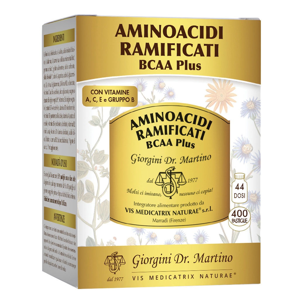 Aminoacidi ramificati bcaa 400 pastiglie
