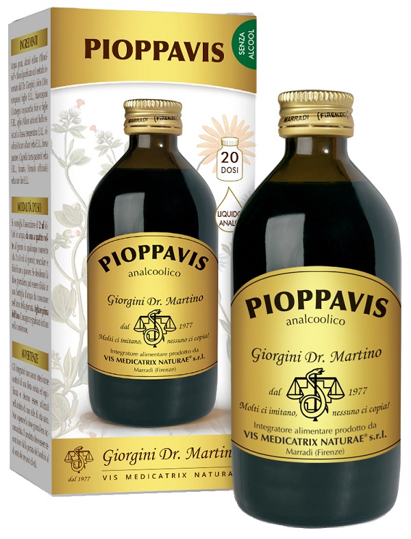Giorgini Dr. Martino Pioppavis Liquido Integratore Drenante 200 ml