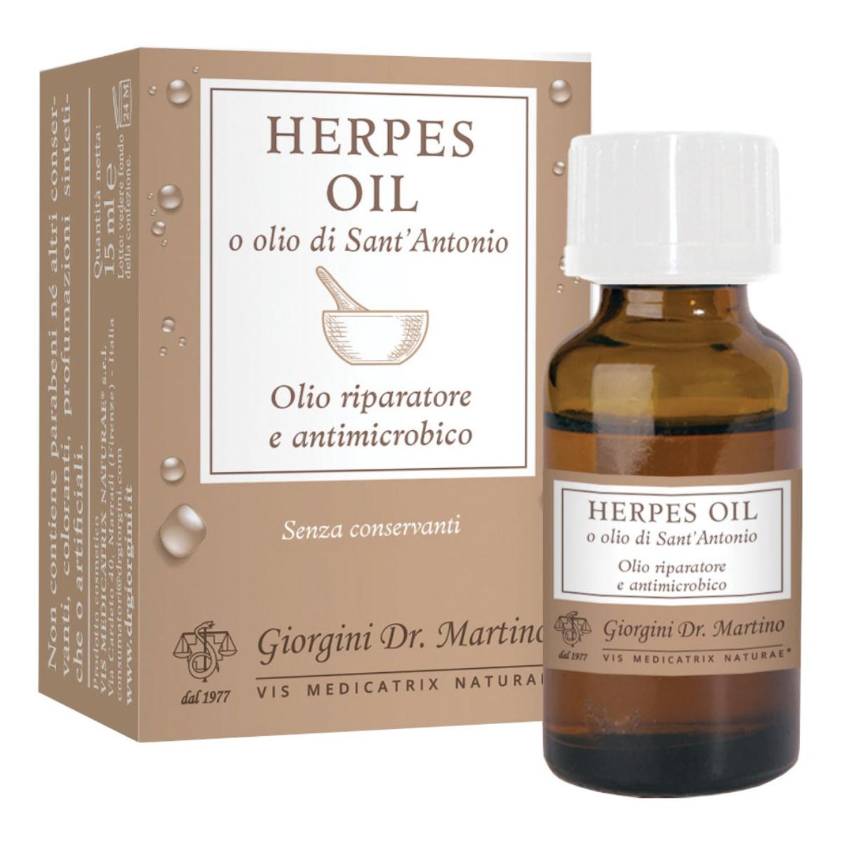 Herpes oil olio di sant'antonio 15 ml — confronto prezzi