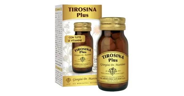 Dr Giorgini Tirosina Plus Integratore Alimentare per Funzione Nervosa e Cognitiva 100 Pastiglie — confronto prezzi