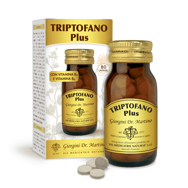 Dr. Giorgini Triptofano Plus integratore Umore e Stress 80 Pastiglie
