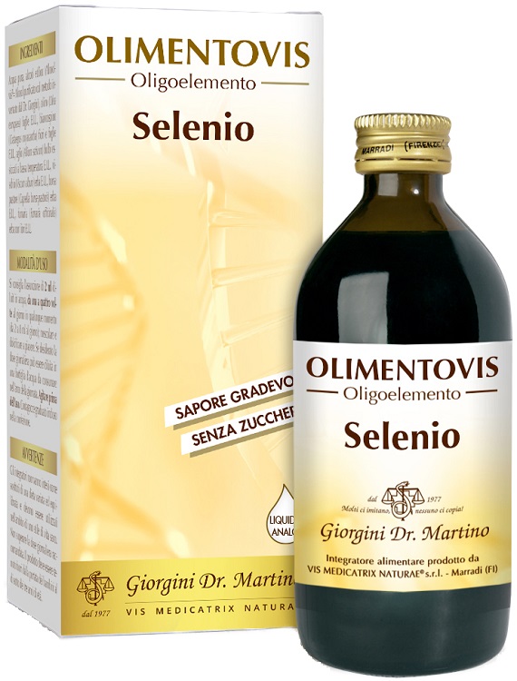 Olimentovis Selenio Integratore Per Benessere Di Capelli E Unghie E Supporto Del Sistema Immunitario Soluzione Orale 200ml