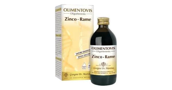 Dr Giorgini Olimentovis Zinco Rame Integratore Soluzione 200ml — confronto prezzi