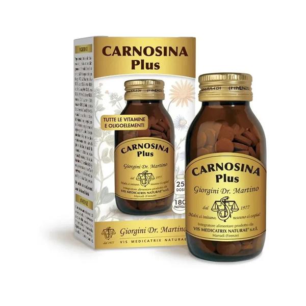 Dr Giorgini Carnosina Plus Integratore per Funzione Muscolare e Energia 180 Pastiglie