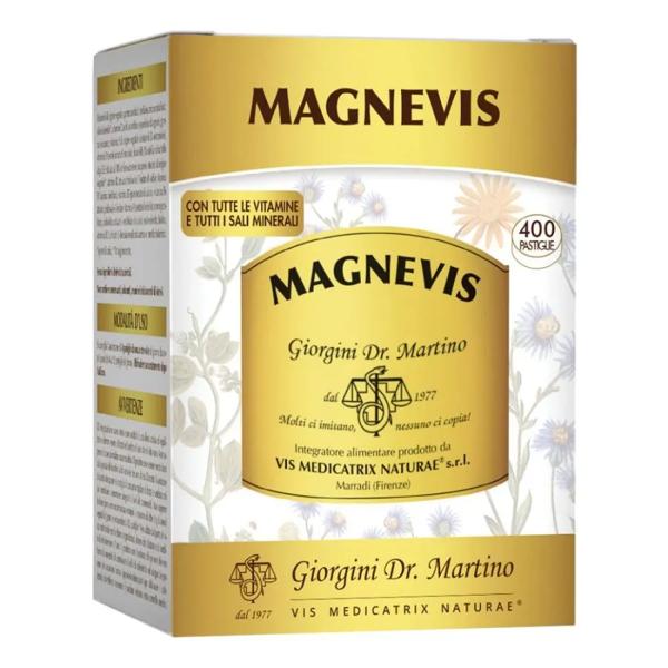 Dr Giorgini Magnevis Integratore di Magnesio con Vitamine e Minerali 400 Pastiglie
