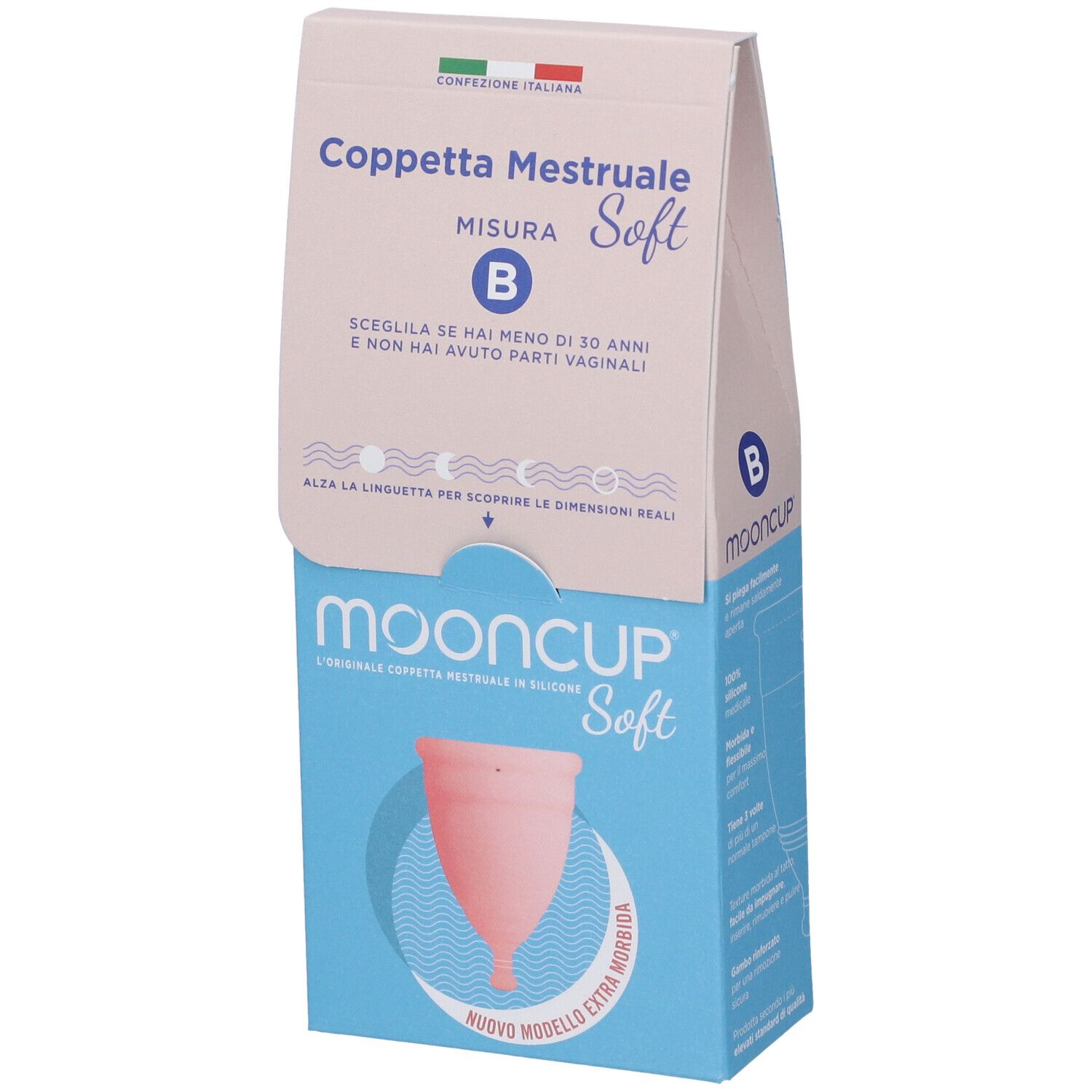 Mooncup Coppetta Mestruale Soft Rosa Taglia B 1 pz Altro — confronto prezzi