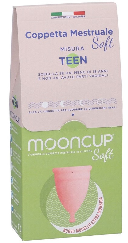 Mooncup Soft Coppetta Mestruale Misura Teen -18 Anni 1 Pezzo