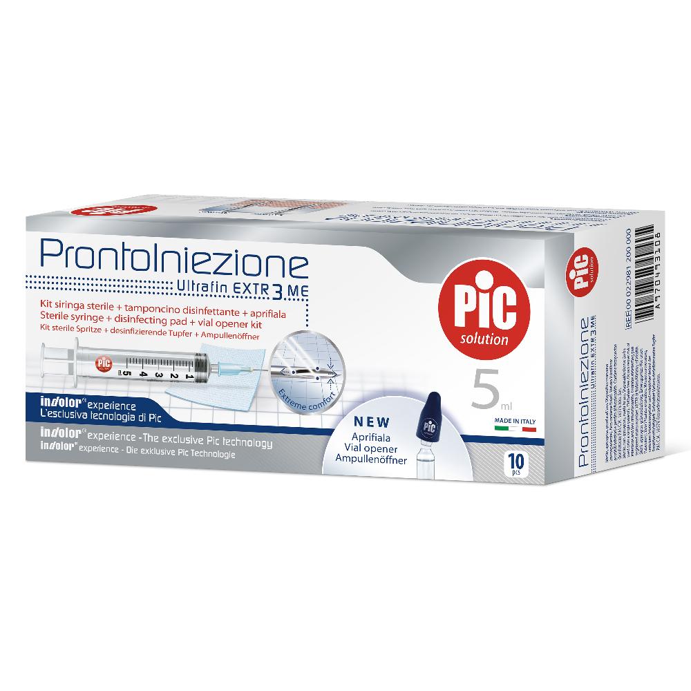 Siringa Pic 5ml Ago G23X1 1/4 10pezzi — confronto prezzi