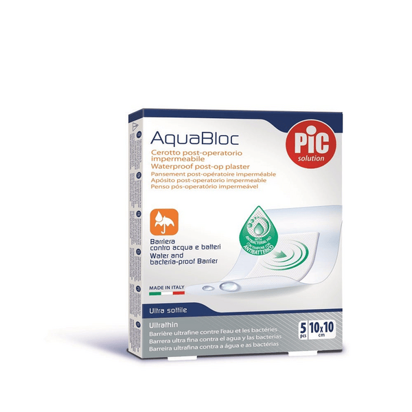 Pic Aquabloc Cerotto Impermeabile 10x10 cm 5 Pezzi