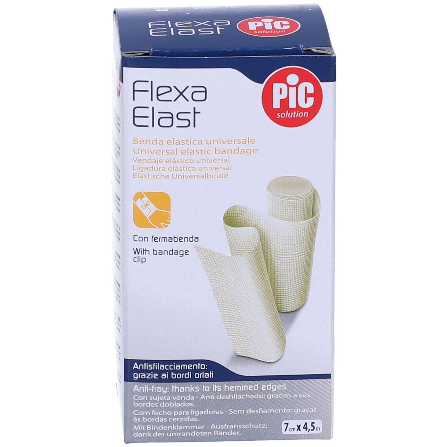 Pic Flexa Elast - Benda Elastica Universale Con Fermabenda 7cm x4,5 m, 1pezzo — confronto prezzi