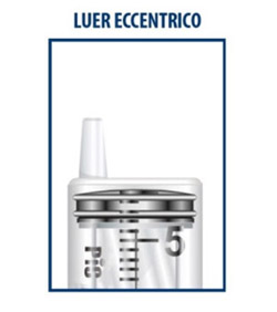 Pic Siringa Sterile da 10ml G21 x 1 1/2 Leur Eccentrico, 1 siringa