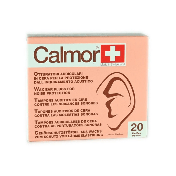 Pic Calmor Tappo Auricolare in Cera Antisuono 20 Pezzi
