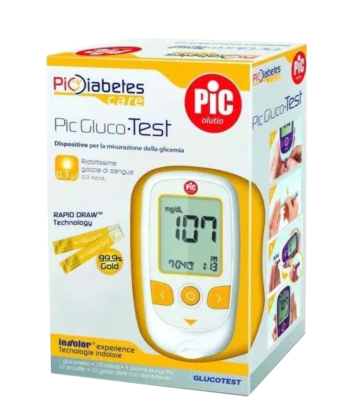 PIC KIT GLUCO GLUCOTEST DIAR — confronto prezzi