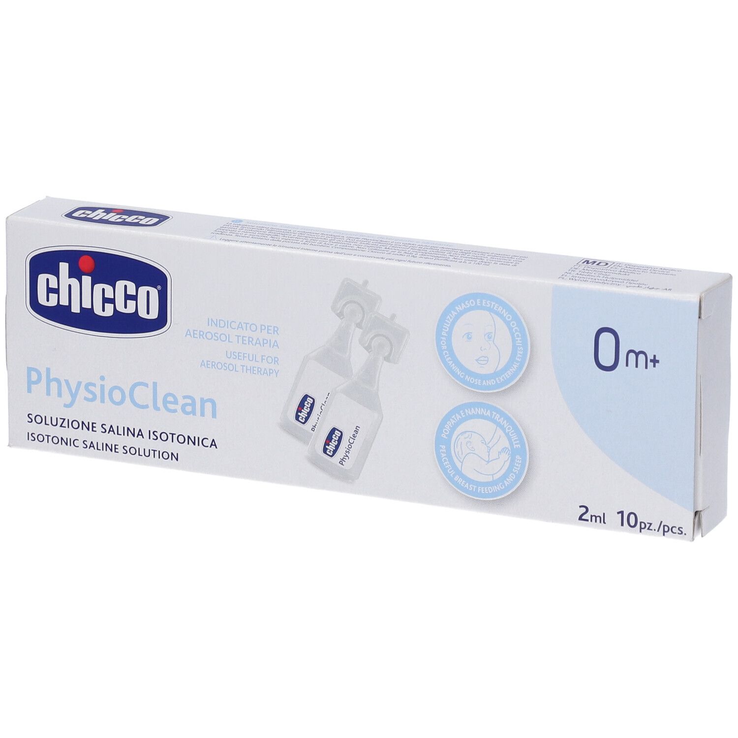 Soluzione Salina Isotonica Physioclean 10 Pezzi Da 2 ml 10x2