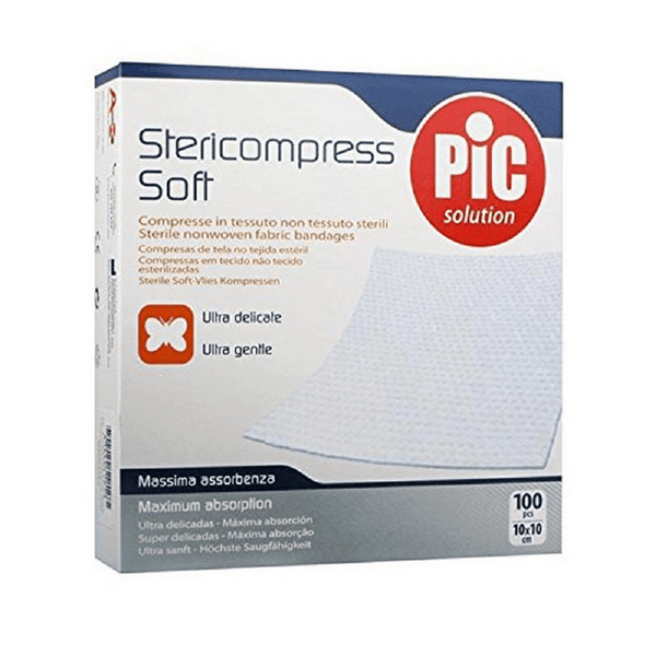 Pic Stericompress Soft Garza TNT 10 x 10 cm Medicazioni 100 Pezzi — confronto prezzi