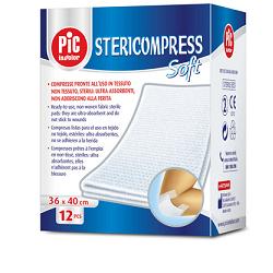 Pic Stericompress Soft 18 x 40 cm 12 pz Compresse — confronto prezzi