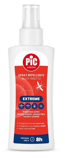 Pic Solution Spray Repellente Extreme 100 ml Protezione Multi-Insetto 8h
