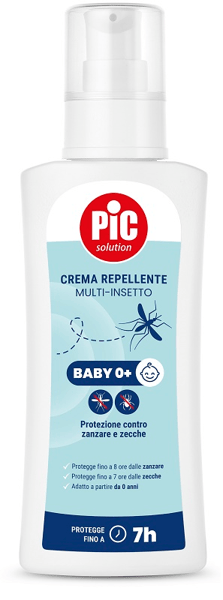 Pic Solution Crema Repellente Multi Insetto Baby 0+ 100 ml
