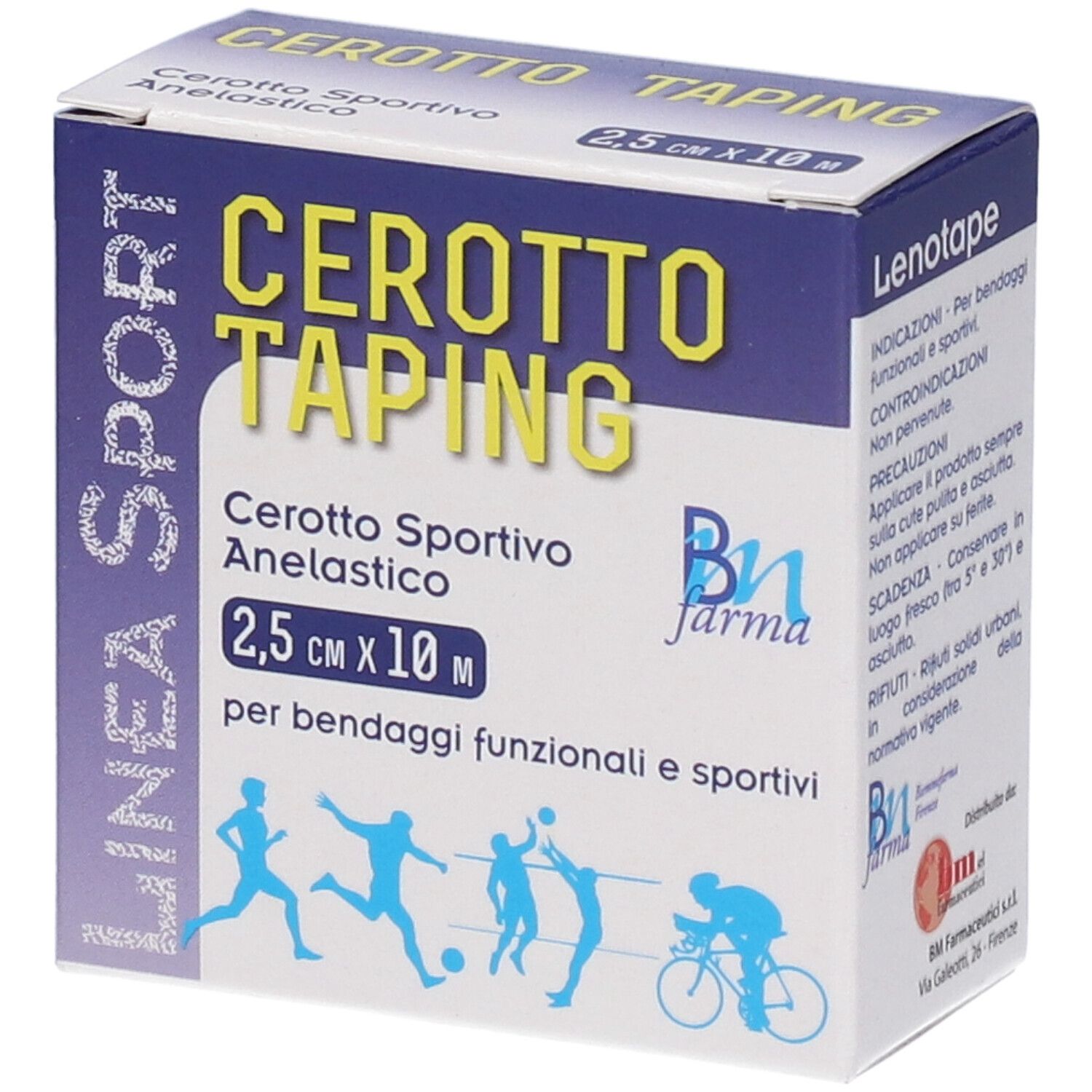 Cerotto Taping Extra 10m x 2,5cm 1 pz