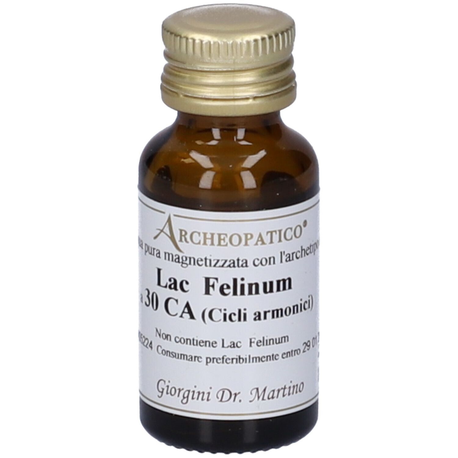 Lac Felinum 30 CA - Giorgini Dr. Martino - 10 ml - Archeopatico a base di Lac felinum