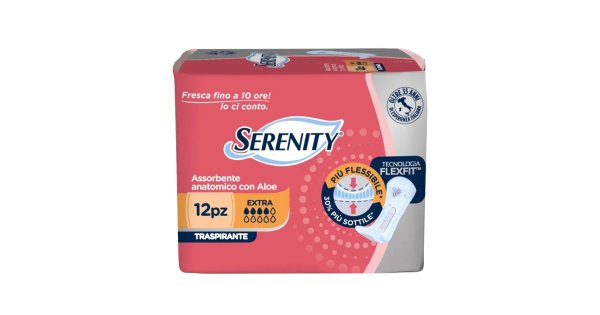 Pannolone Incontinenza Sagomato Serenity Anatomico Iociconto Light Extra 12 Pezzi St
