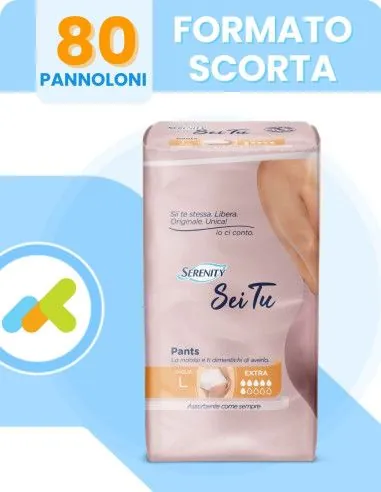 Serenity Sei Tu Pants Extra Taglia M 10 Pezzi