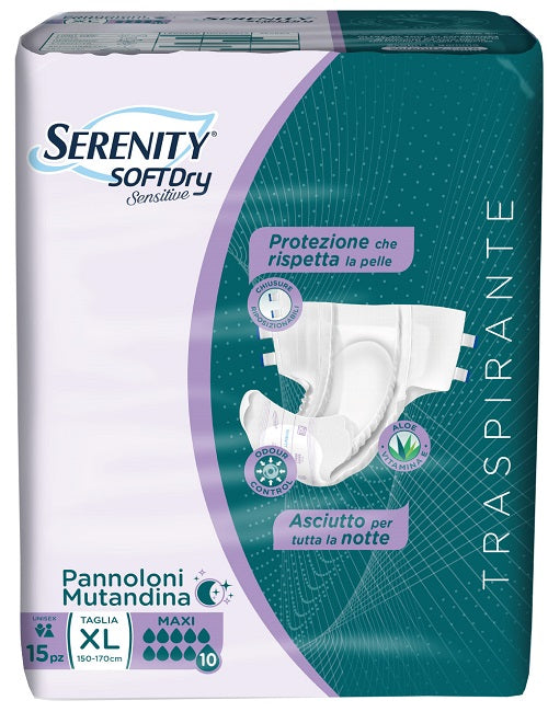 Pannolone Mutandina Serenity Sd Sensitive Maxi Xl 15 Pezzi St