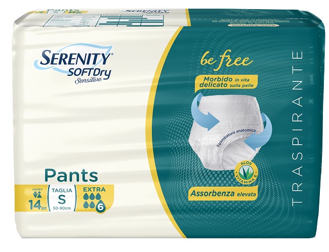 Serenity Soft Dry Sensitive Pants Unisex Taglia S Extra 14 Pezzi — confronto prezzi