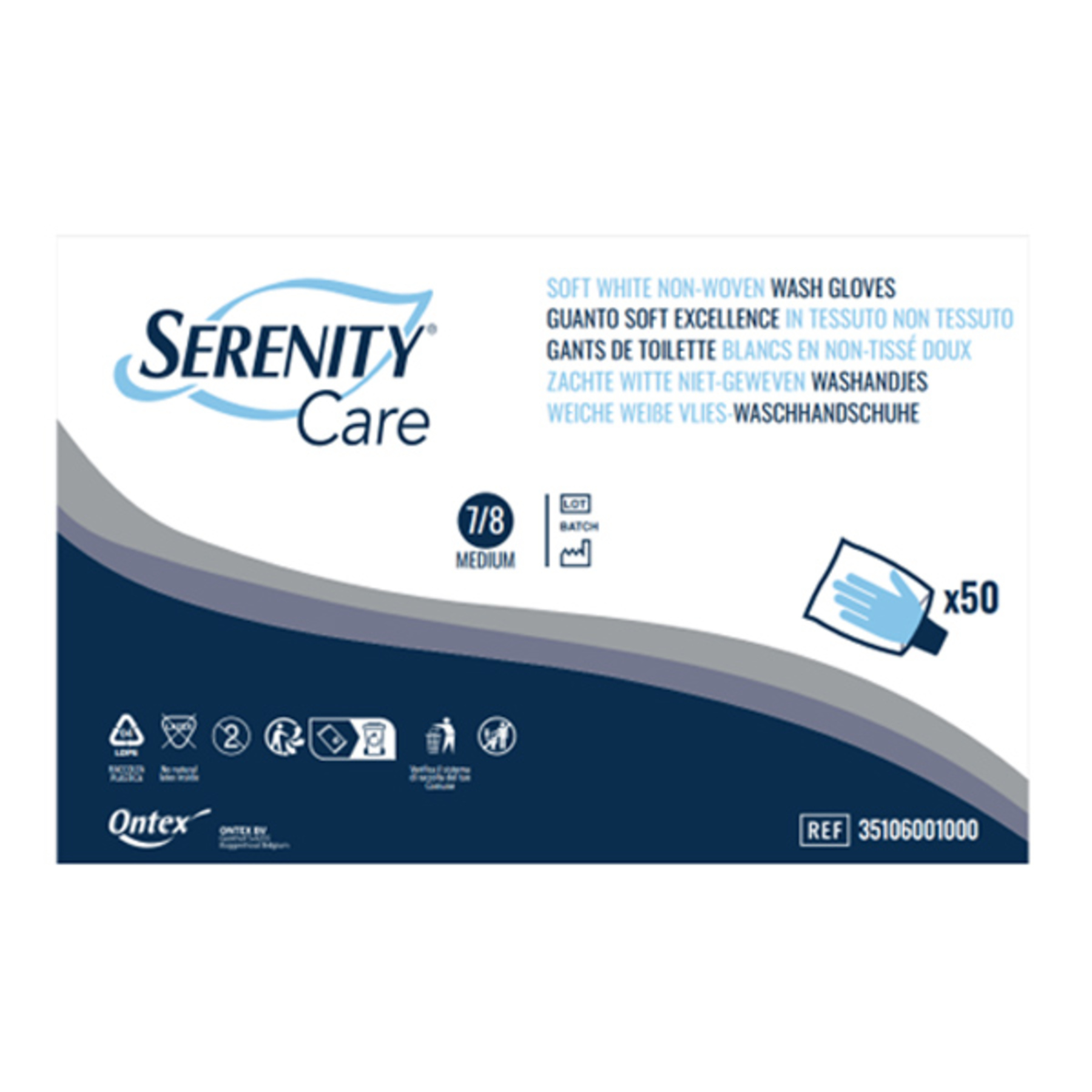 Serenity Care Guanto In Tessuto Non Tessuto 50 Pezzi