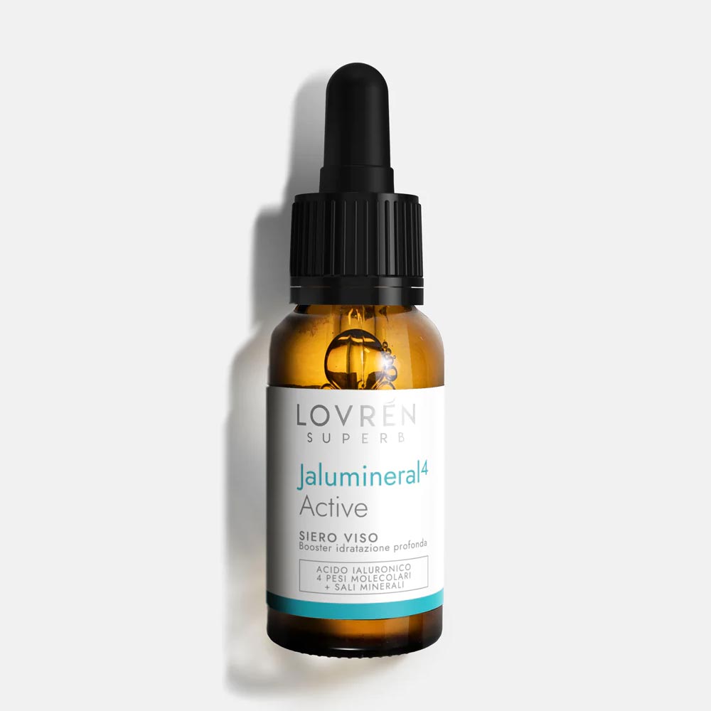 Lovrén Superb - Jalumineral4 Active Siero Viso Idratante, 30ml