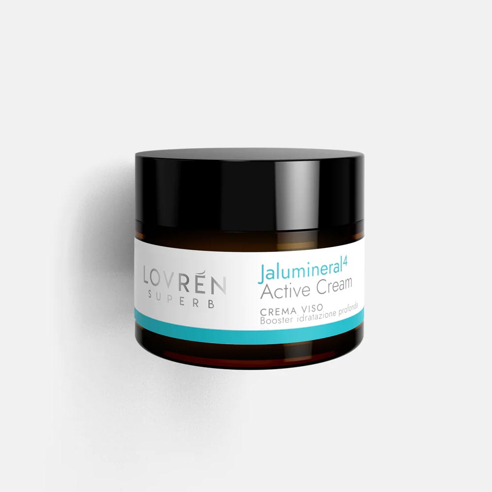 Lovrén Superb - Jalumineral4 Active Cream Crema Viso Idratante, 50ml