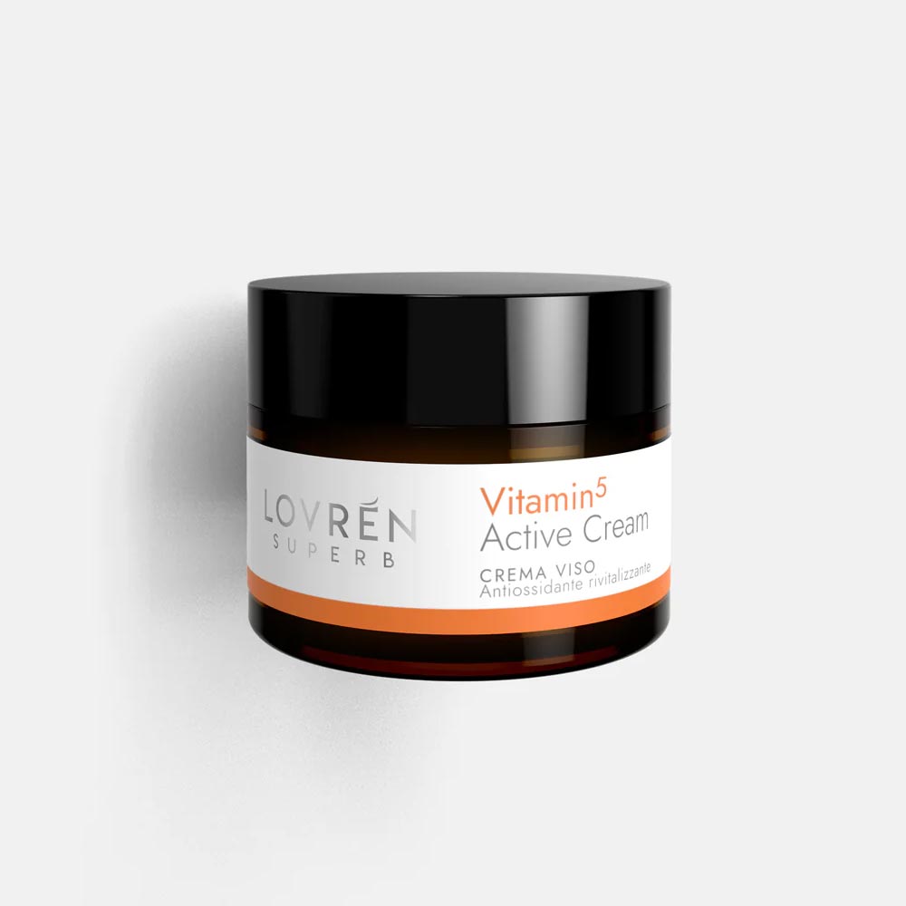 Lovrén Superb - Vitamin5 Active Cream Crema Viso Antiossidante, 50ml