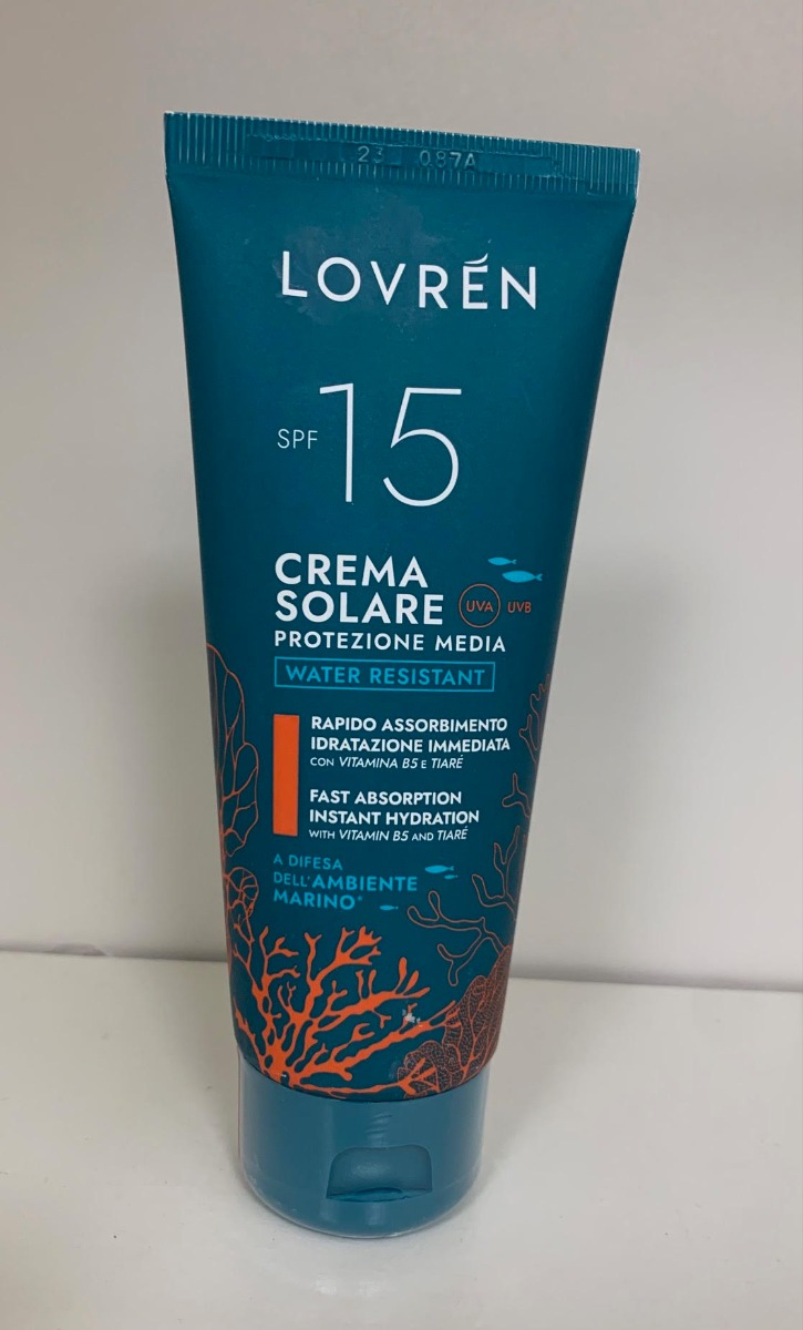 Lovren solaire crema solare spf15 100 ml