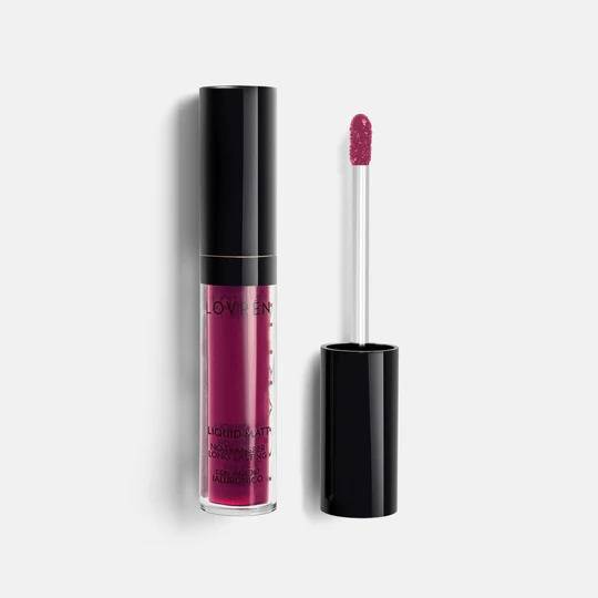 Lovrén Make Up - R6 Rossetto Liquid Matt Porpora, 3,5ml