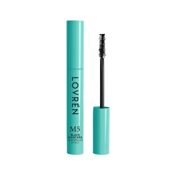 Lovren Mascara M5 Waterproof Volumizzante e Allungante Nero 9 ml