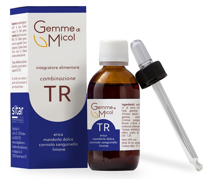 Gemme Di Micol Tr Integratore Alimentare Con Estratti Di Erica Mandorlo Dolce Corniolo E Limone Gocce Orali 30ml