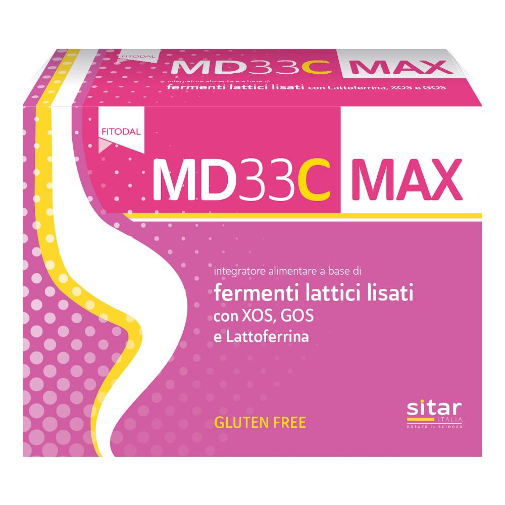Md33 C Max Integratore Di Fermenti Lattici Lisati 21 Minidrink X 10ml