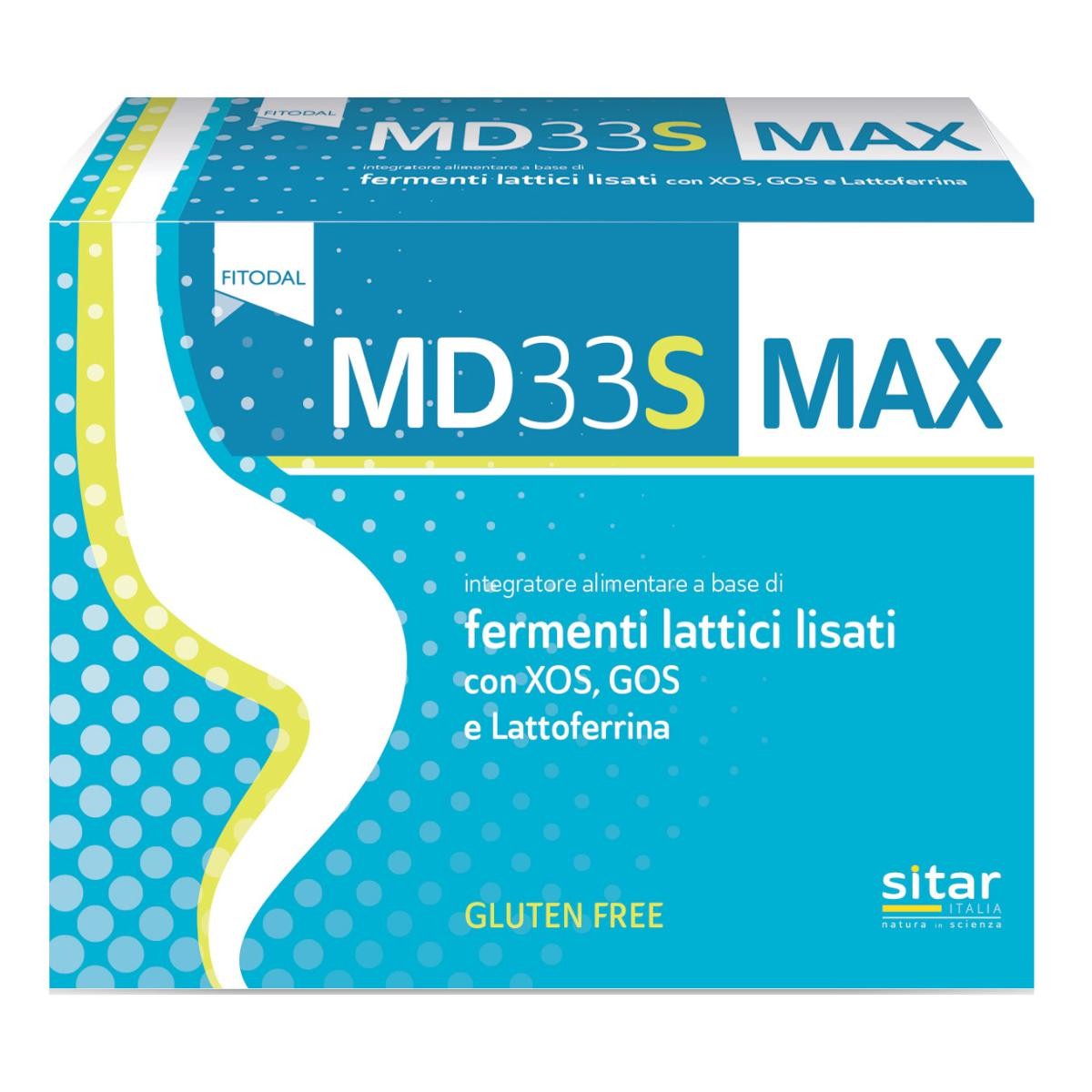 Md33 Senior Max Integratore Con Fermenti Lattici Liofilizzati Xos Gos E Lattoferrina 21 Bustine X 10ml — confronto prezzi