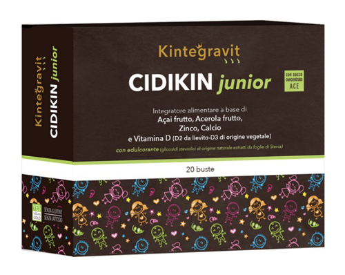 Cidikin Junior Integratore Per Le Difese Immunitarie Dei Bambini 20 Bustine — confronto prezzi