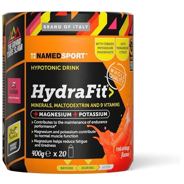 Named Sport HydraFit Isodrink 400 g Reintegra Sali Minerali e Vitamine Sport