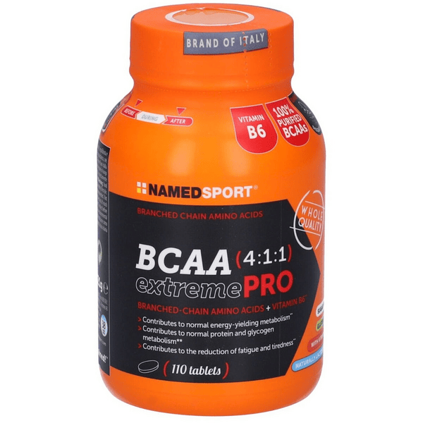 Named Sport Bcaa 4:1:1 ExtremePro Integratore di Aminoacidi 110 Compresse — confronto prezzi