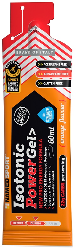 Isotonic power gel orange 60 ml — confronto prezzi