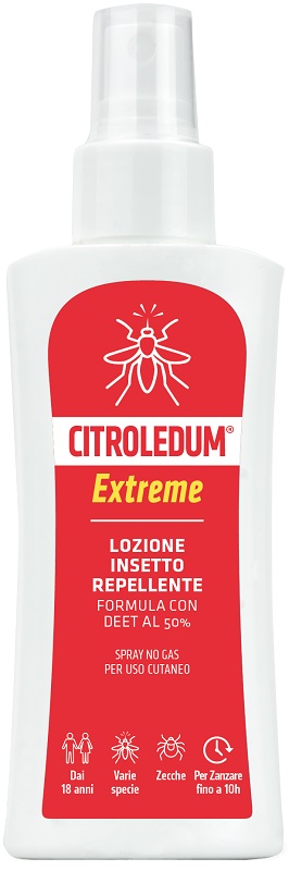 Citroledum Extreme Lozione Spray Repellente Insetto 100 ml