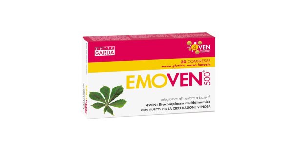 Emoven 500 Integratore per Gambe Pesanti 30 Compresse