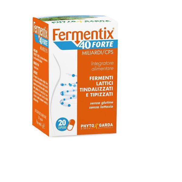 Fermentix 40 Forte Integratore con 40 Miliardi di Fermenti Lattici 20 Capsule — confronto prezzi