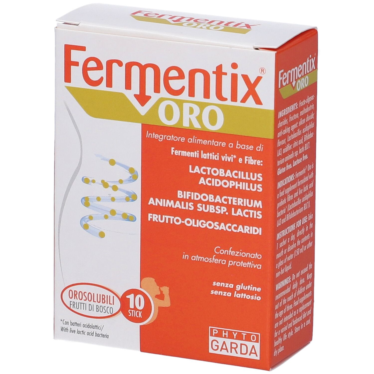Fermentix ORO Stick Orosolubili 10x1,5 g Polvere per soluzione orale