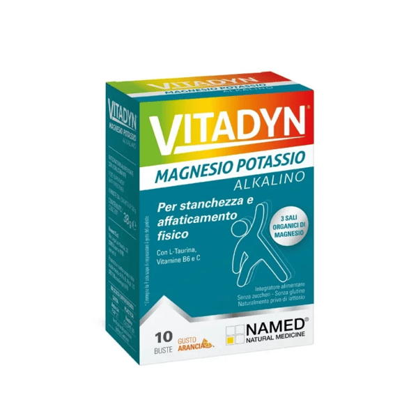 Named Vitadyn Integratore di Magnesio e Potassio 10 Bustine